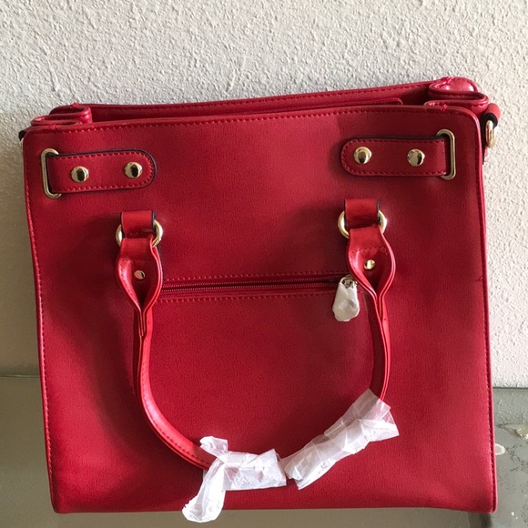 Red tote bag - Picture 2 of 2